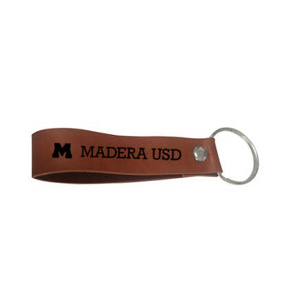 Add Your Logo: Leatherette Key Ring